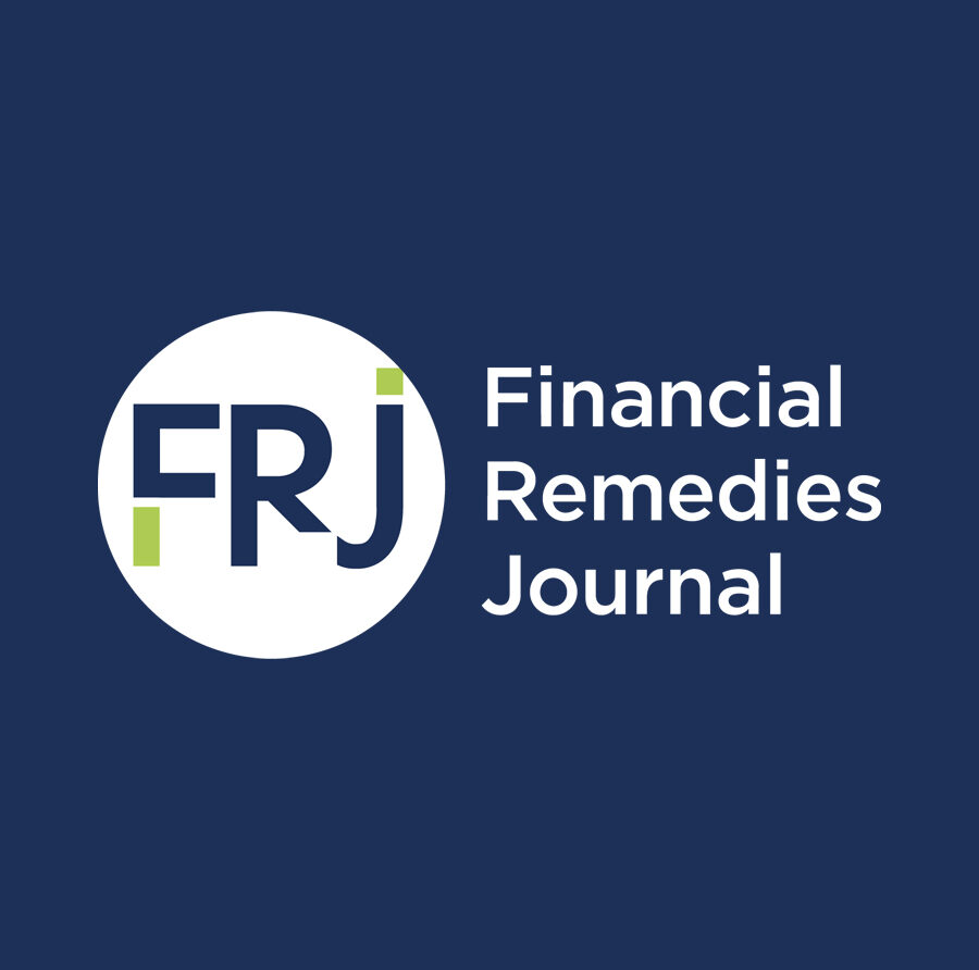 Latest publication:
Financial Remedies Journal